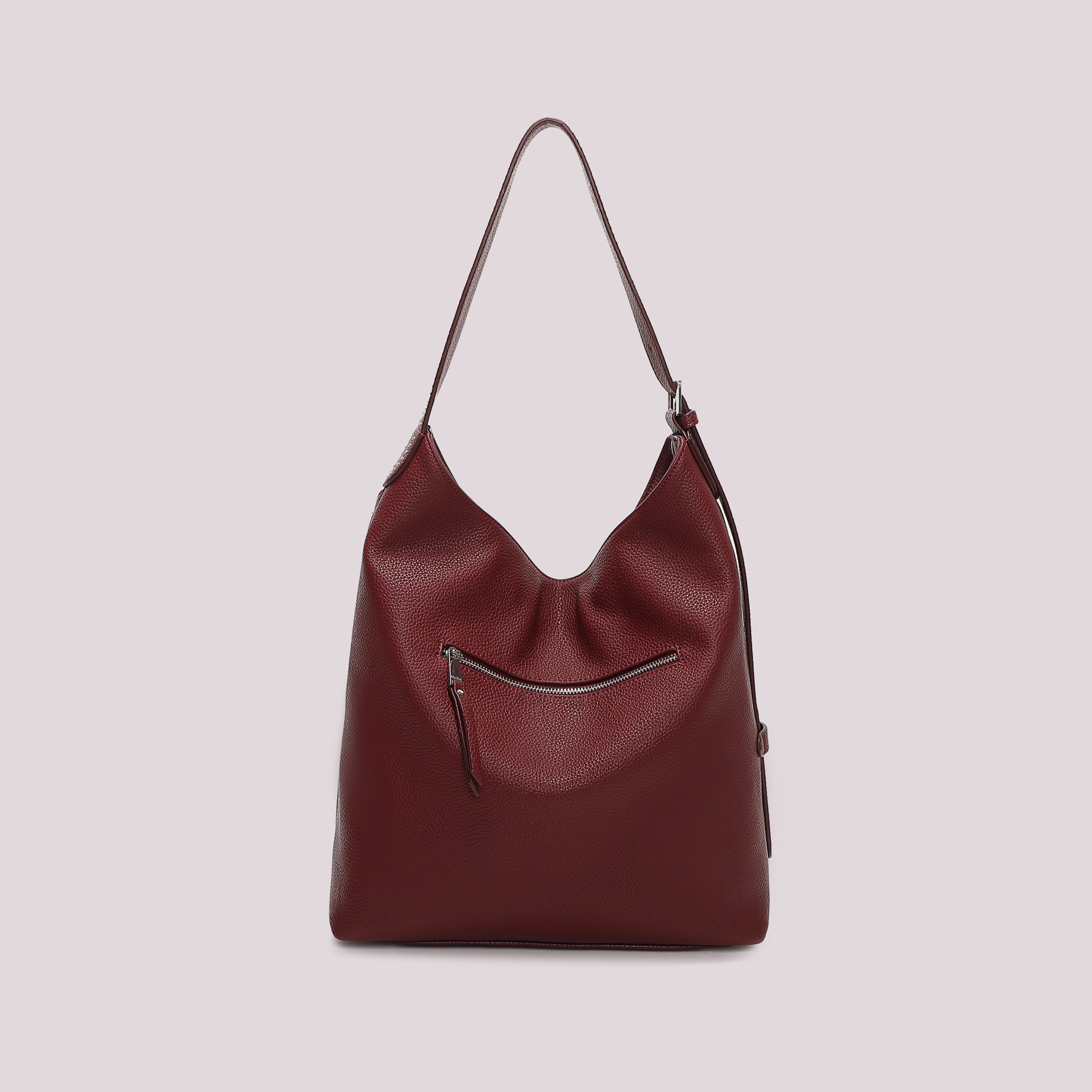 Mimi Mua Piccole Borchie borsa a sacca nero capiente
