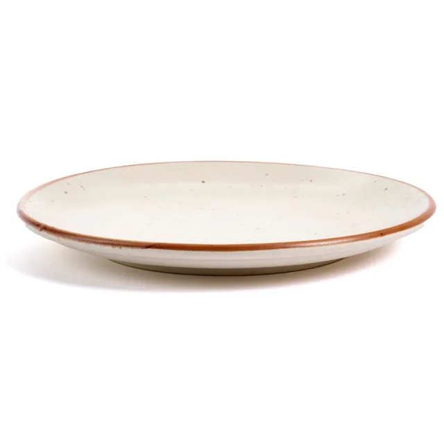 On Earth Cooperative Collection Bisque piatto ceramica beige 25 cm