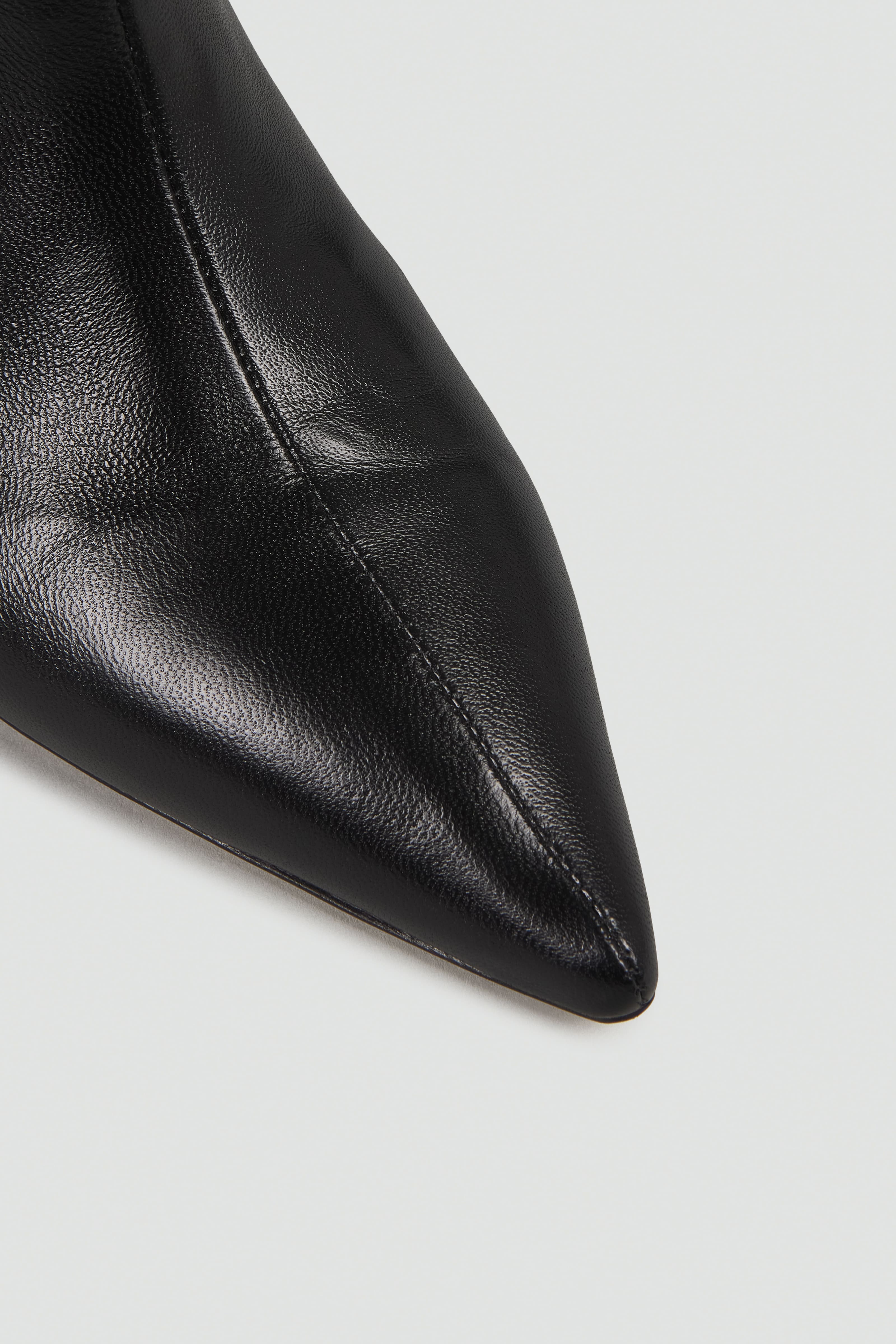 Semicouture Pauletta stivaletto nero pelle