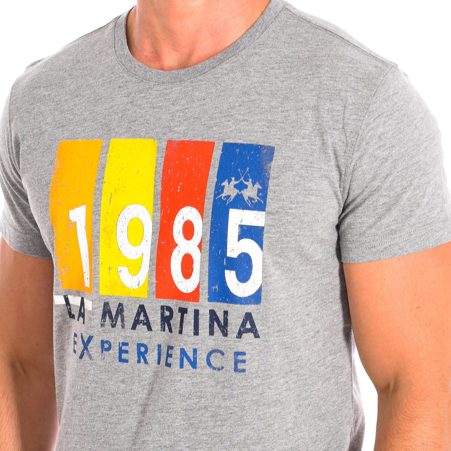 La Martina TMR319-JS206 T-shirt uomo maniche corte basic