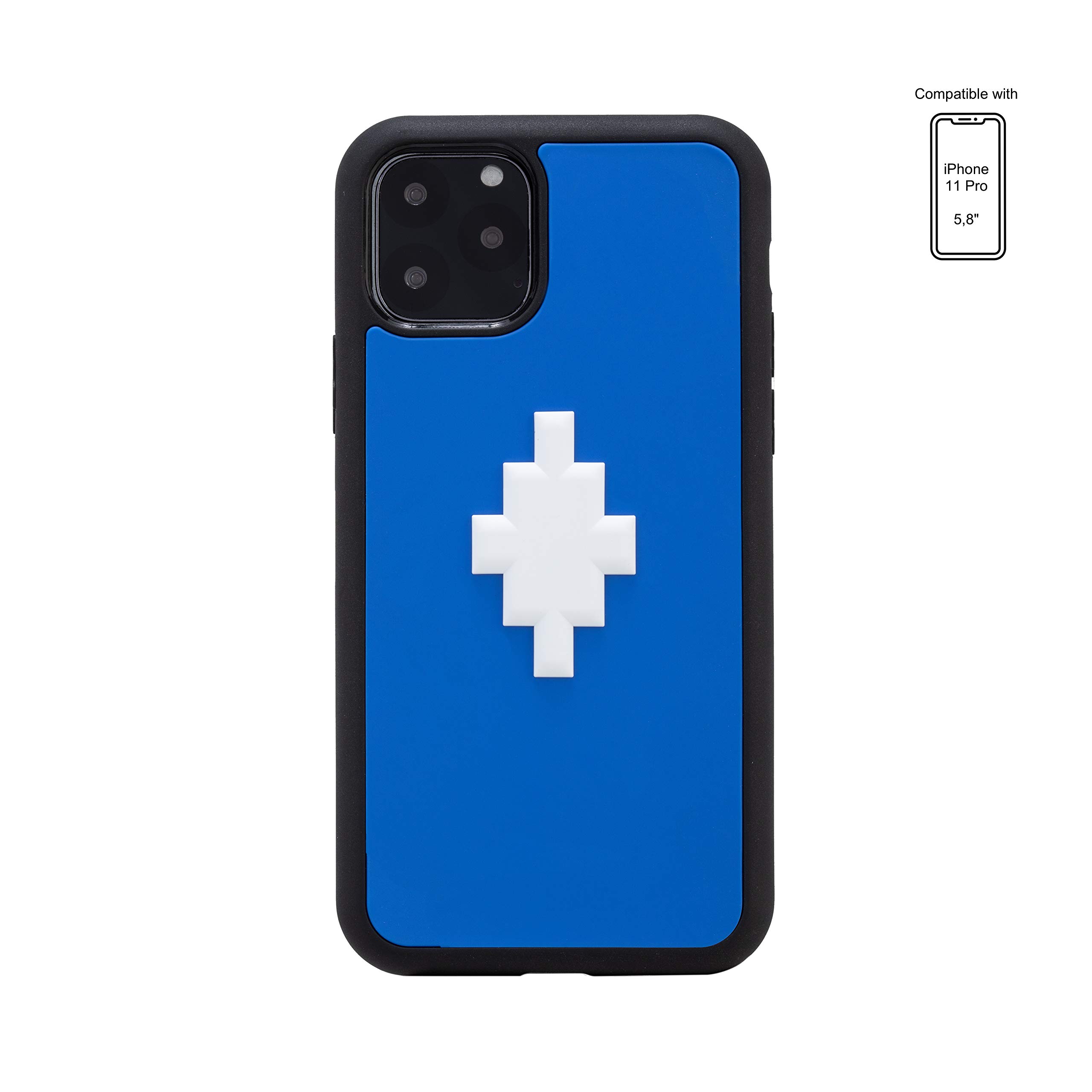 Marcelo Burlon County of Milan iPhone 11 Pro cover semiflessibile vetro