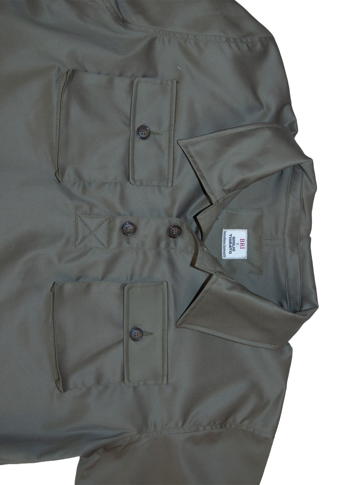 GiglioTigrato Abisso Polo Green polo cotone manica lunga
