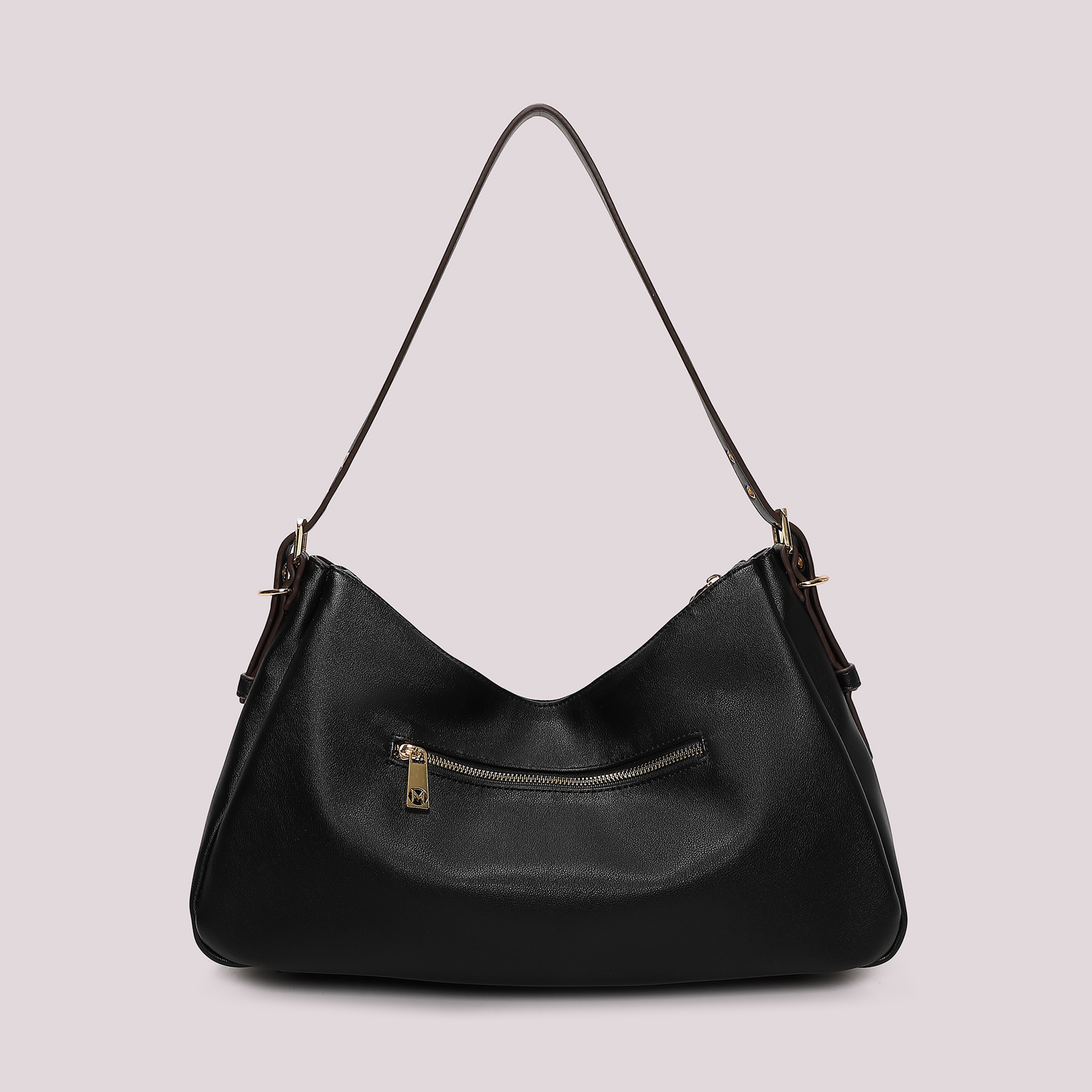 Mimi Mua Borsa a spalla bianca con corda 37cm