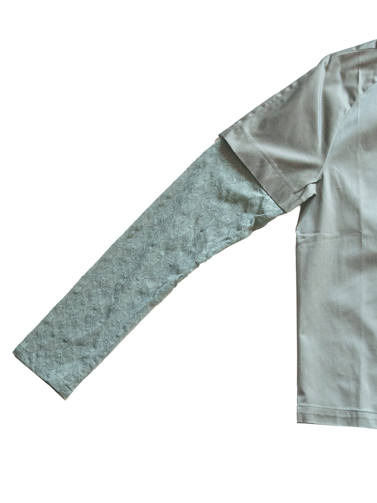 GiglioTigrato Atlanta Shirt camicia verde cotone pizzo