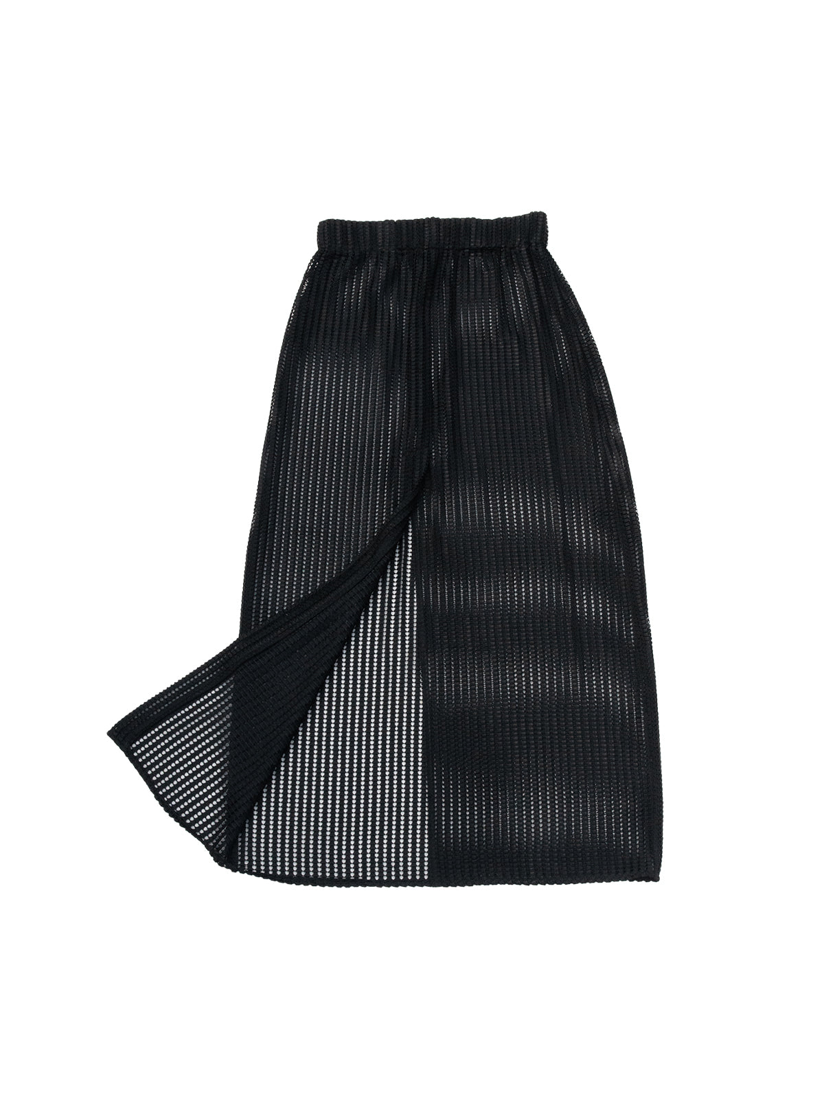 GiglioTigrato Memphis Skirt gonna rete nera