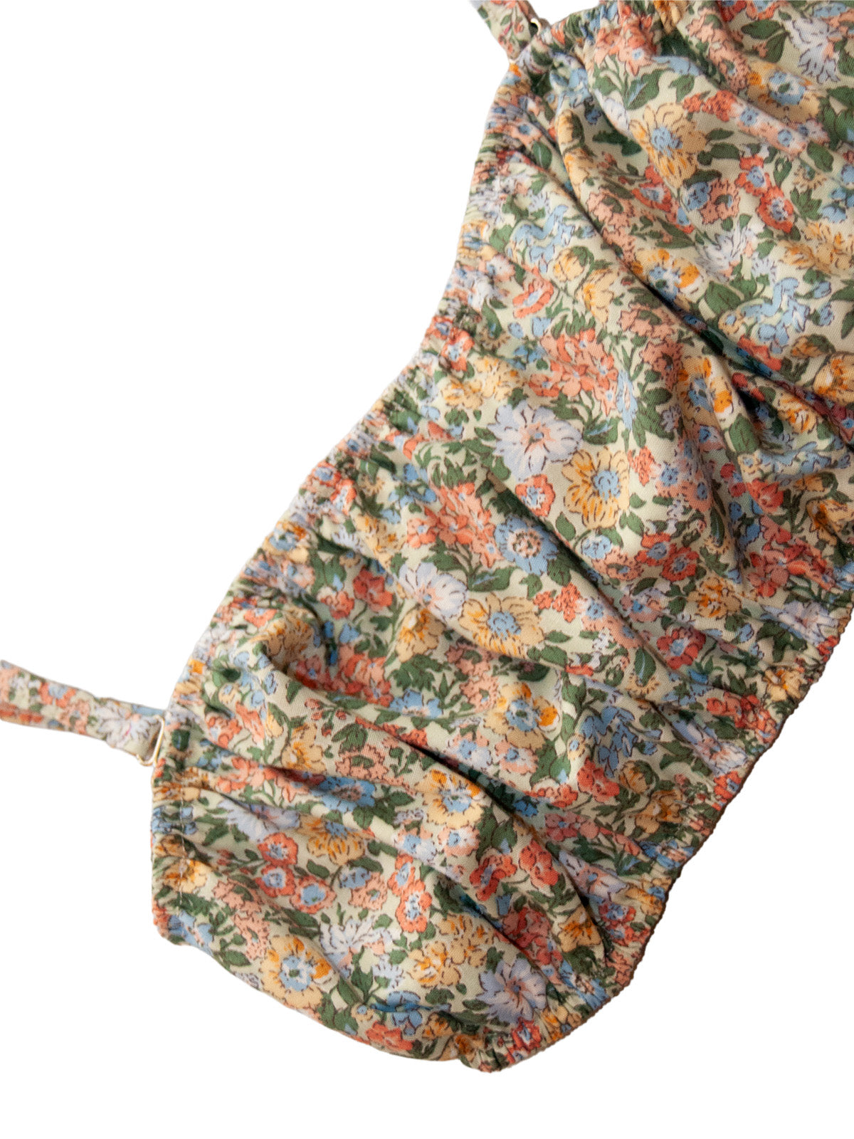 GiglioTigrato Palawi bralette rosa bloomy cotone S