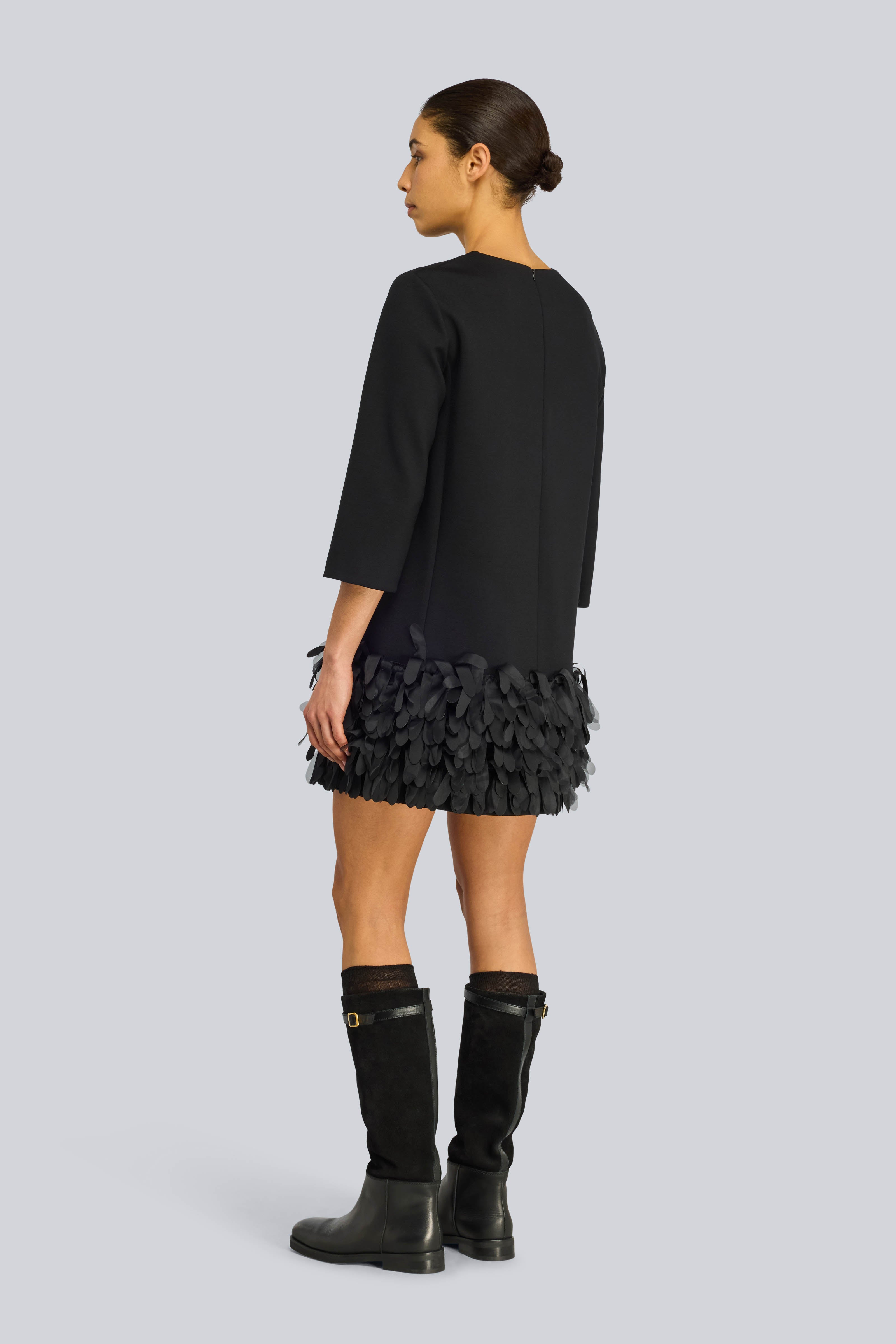 Semicouture Sylvia S6WL35 abito nero punto Milano