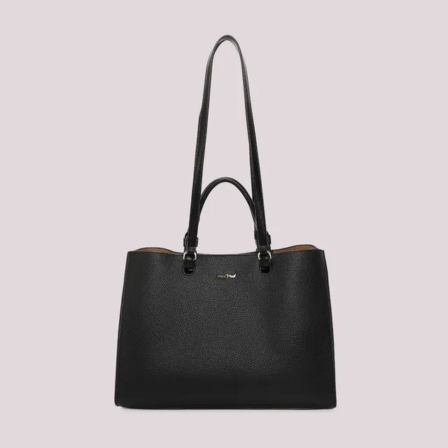 Mimi Mua Basic borsa a spalla nera grande