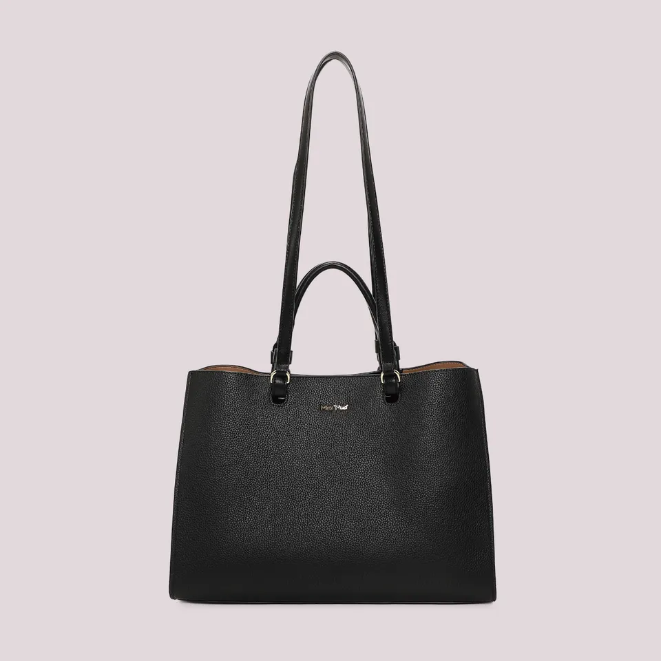 Mimi Mua Basic borsa a spalla nera grande