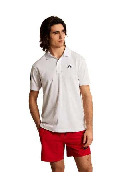 La Martina MCP300 PK001 polo uomo 100% cotone