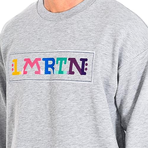 La Martina TMF304-FP538 felpa uomo girocollo calda
