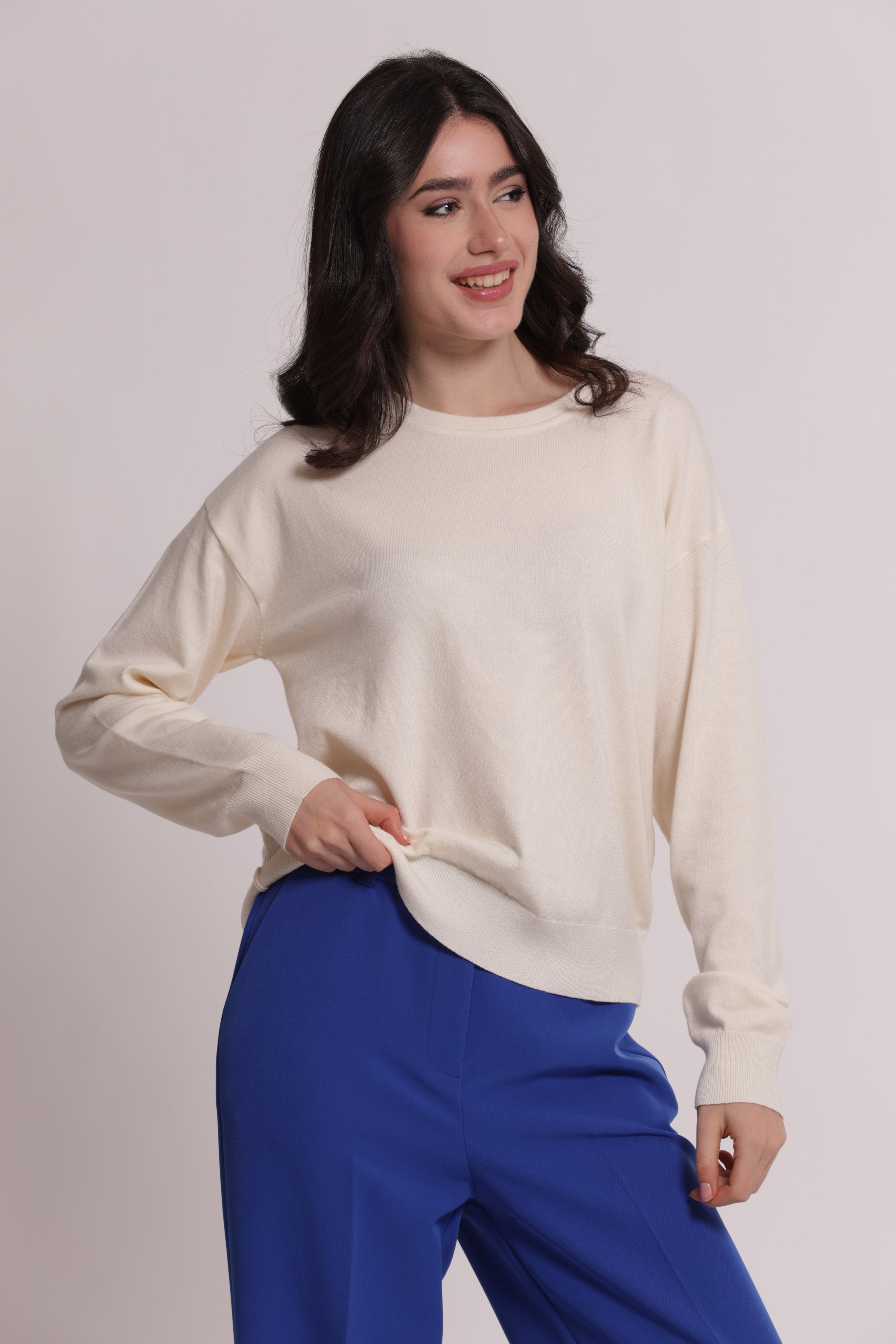 Mimi Mua Maglia Collo Removibile Nero