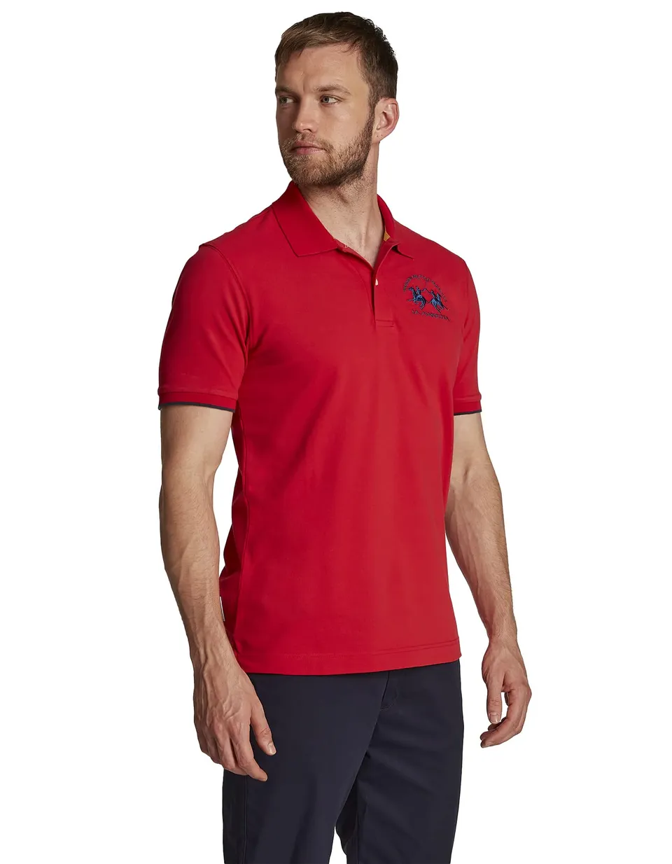 La Martina CCMP01 polo uomo cotone regular fit 4XL