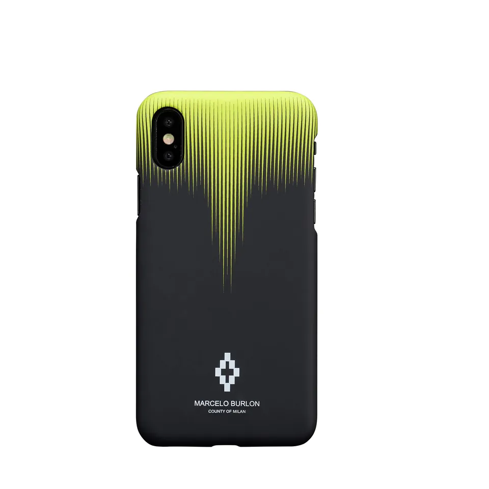 Marcelo Burlon County of Milan iPhone XS/X cover rigida antiurto