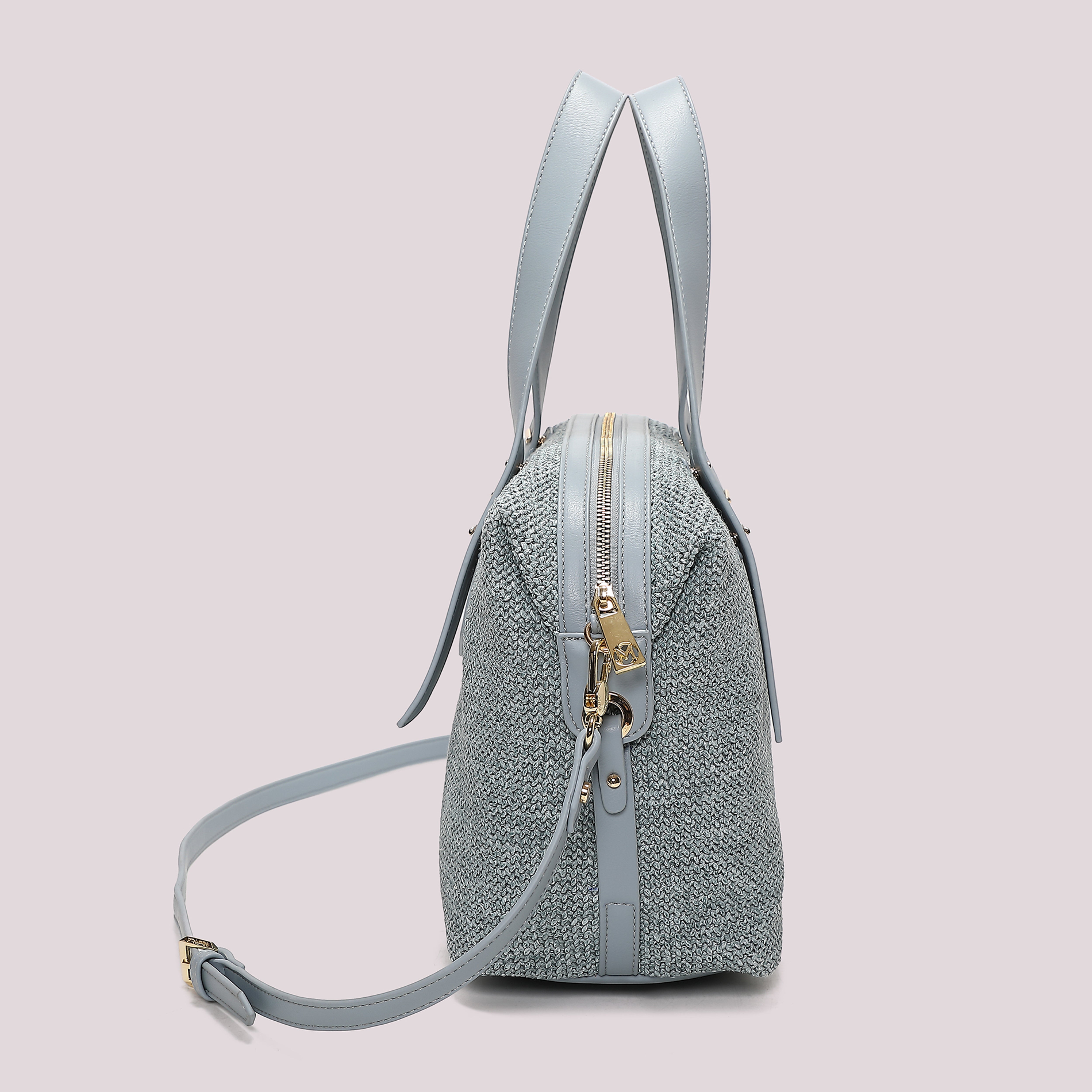 Mimi Mua Borsa Bauletto in Paglia Beige