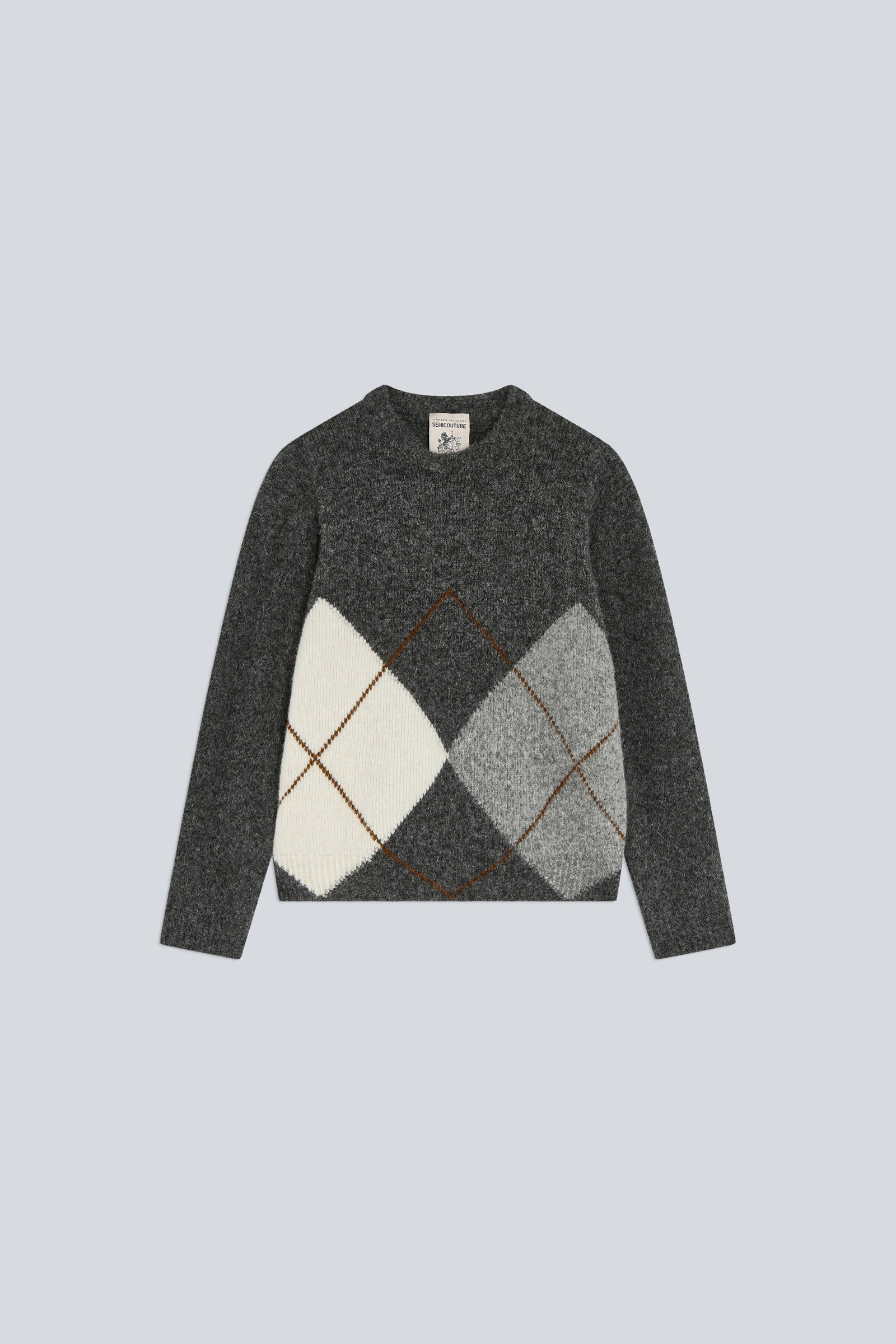Semicouture Keira maglia jacquard rombi