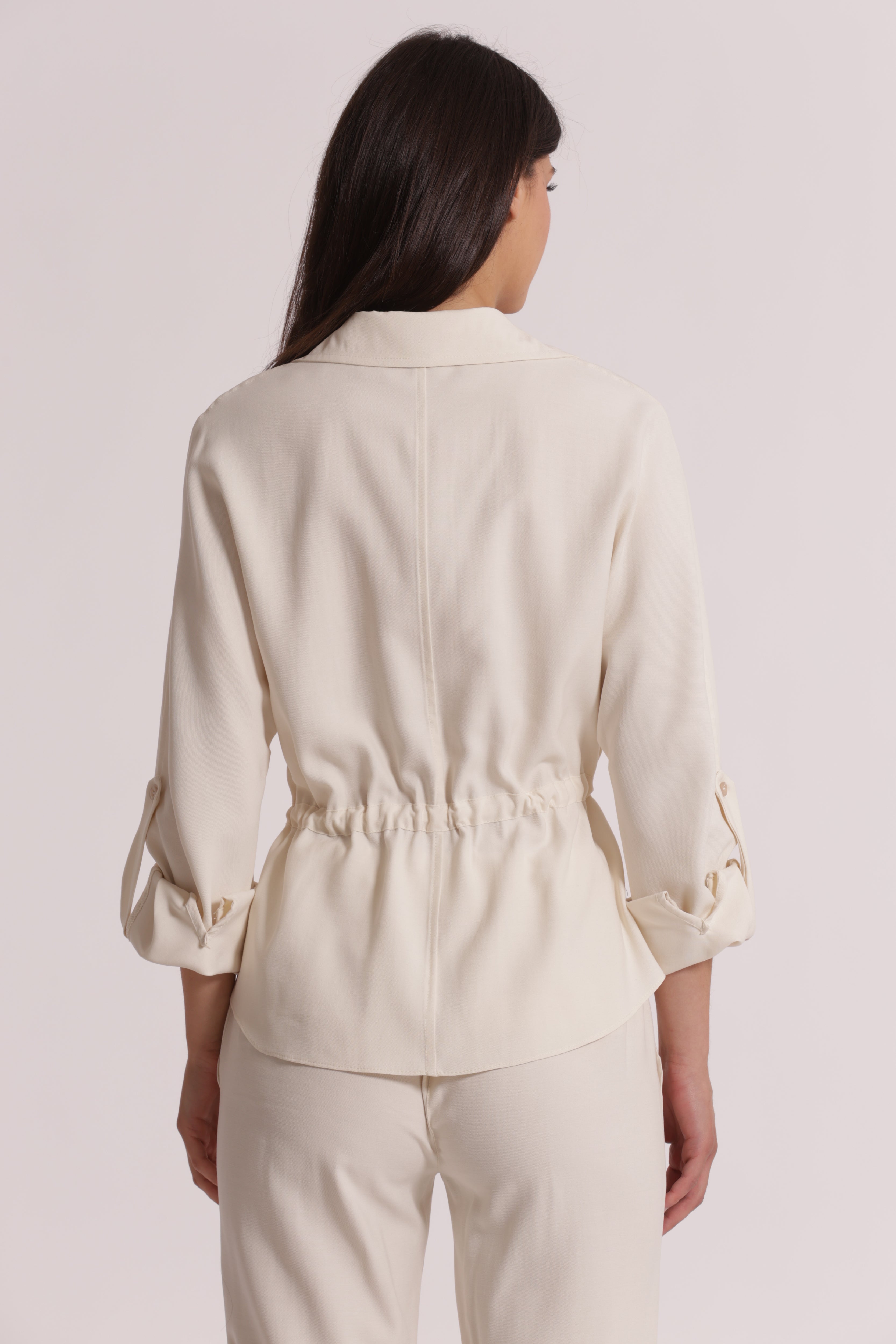 Mimi Mua Cinturino Regolabile camicia viscosa donna