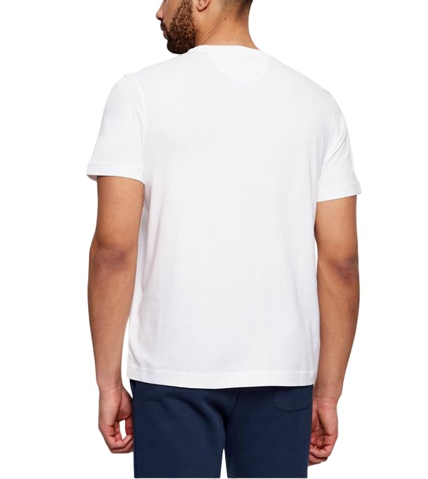 La Martina MCR304 JS388 t-shirt uomo cotone bianco
