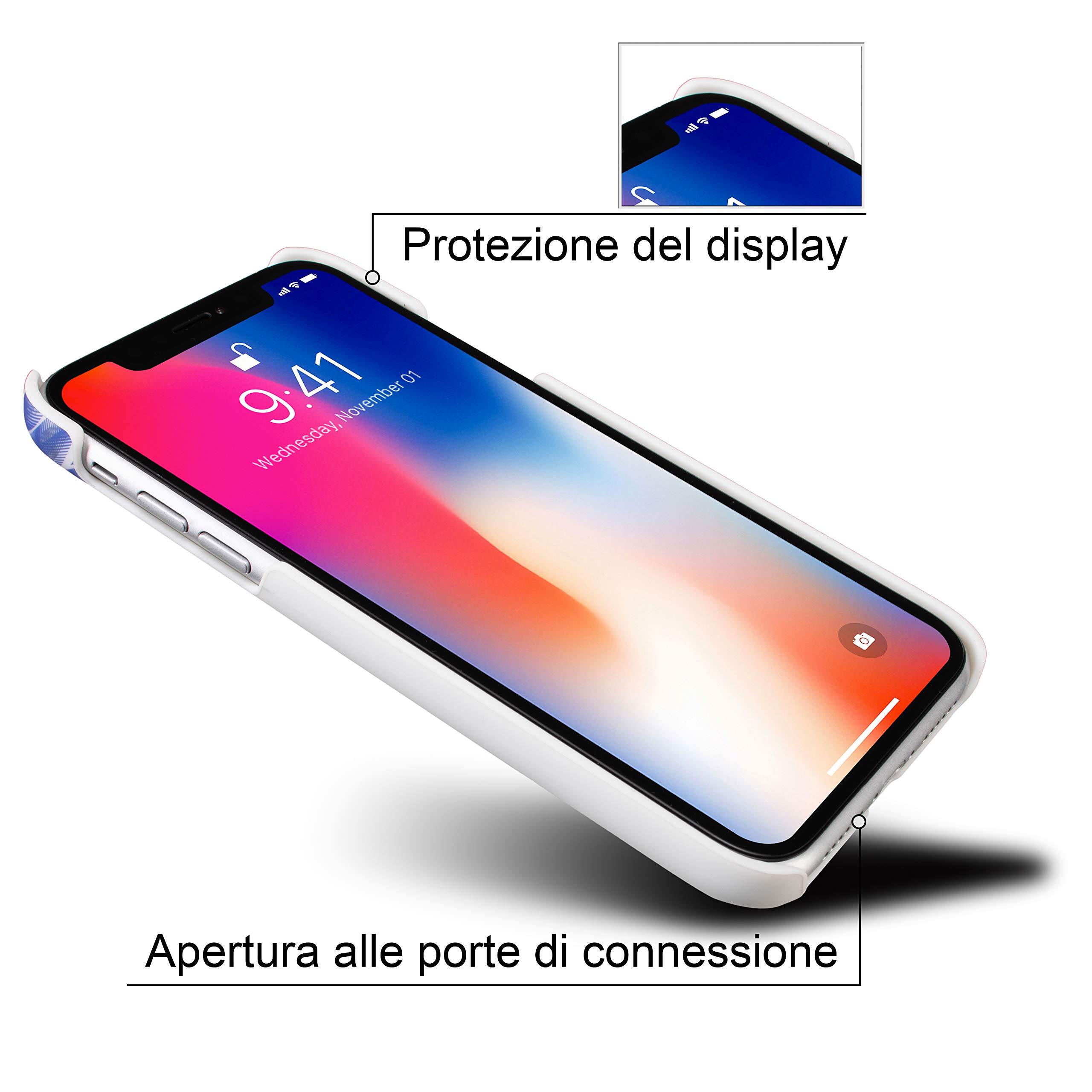 Marcelo Burlon County of Milan cover iPhone 11 Pro Max rigida