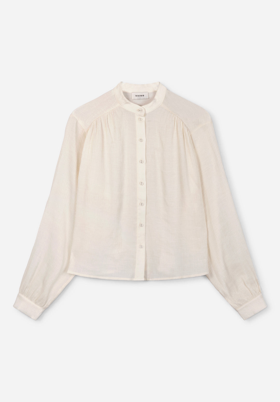 Aaiko Liv blusa crema Sand Shell palloncino
