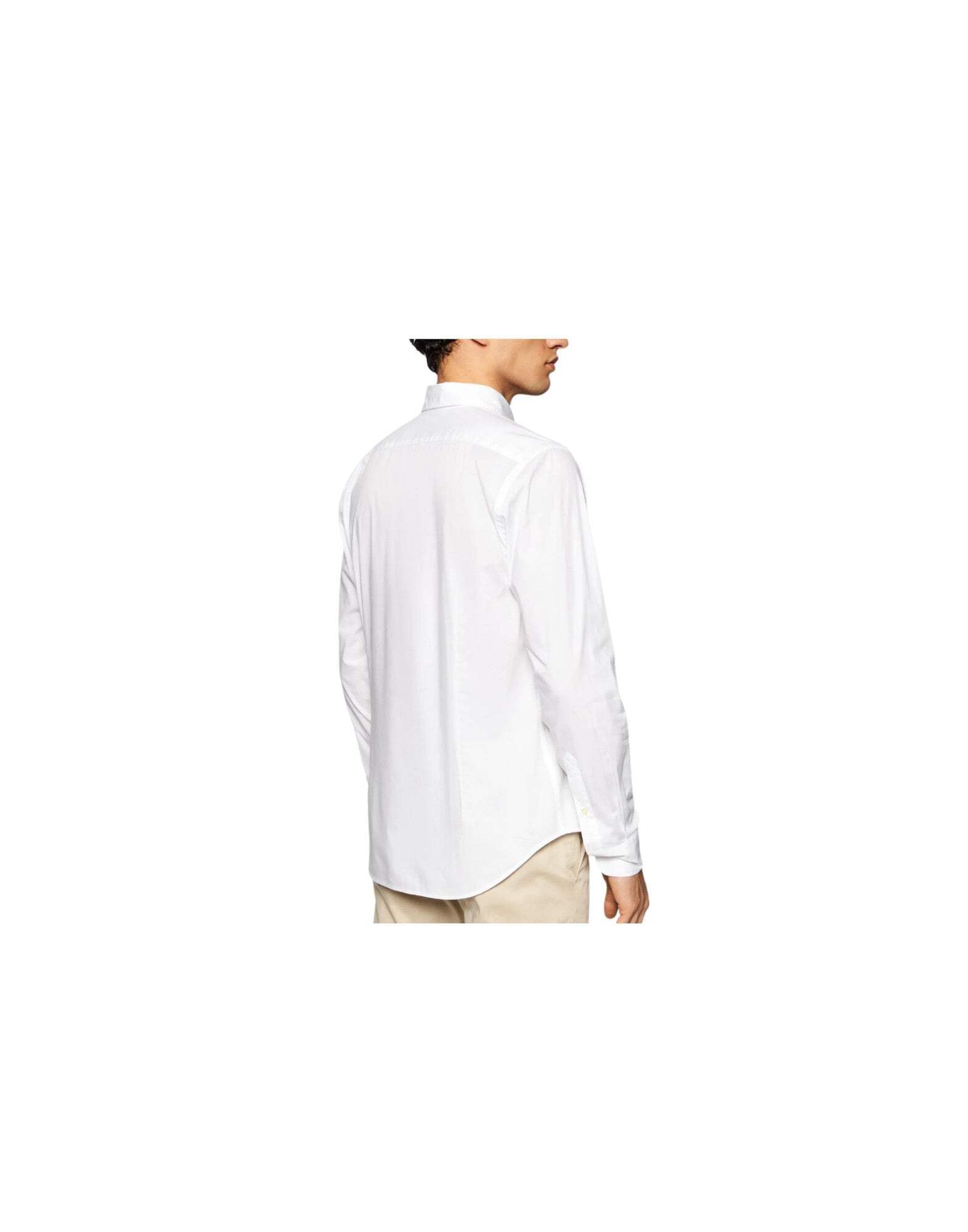 La Martina CCMC01PP483 camicia uomo bianca L