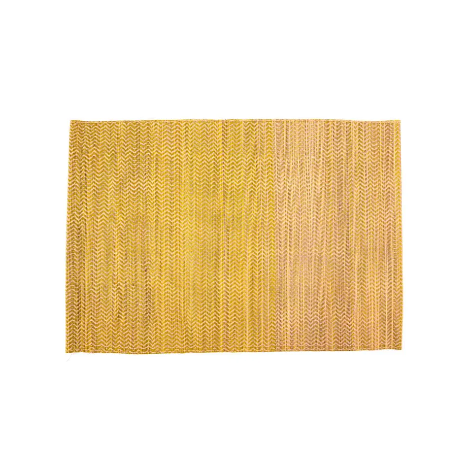 On Earth Cooperative Collection Madur Chevron tovaglietta naturale 50x35 cm