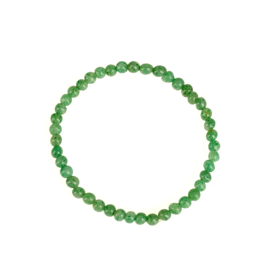 On Earth Cooperative Collection Connection bracciale quarzo verde 7 cm