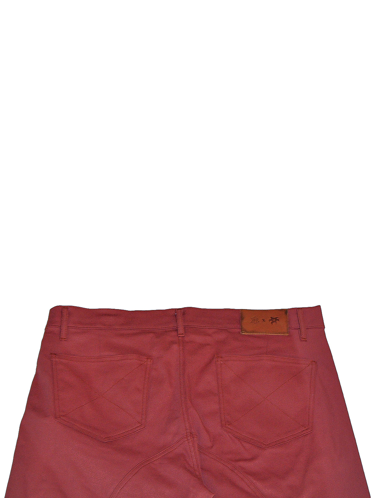 GiglioTigrato Diana pantaloni uomo corallo cotone