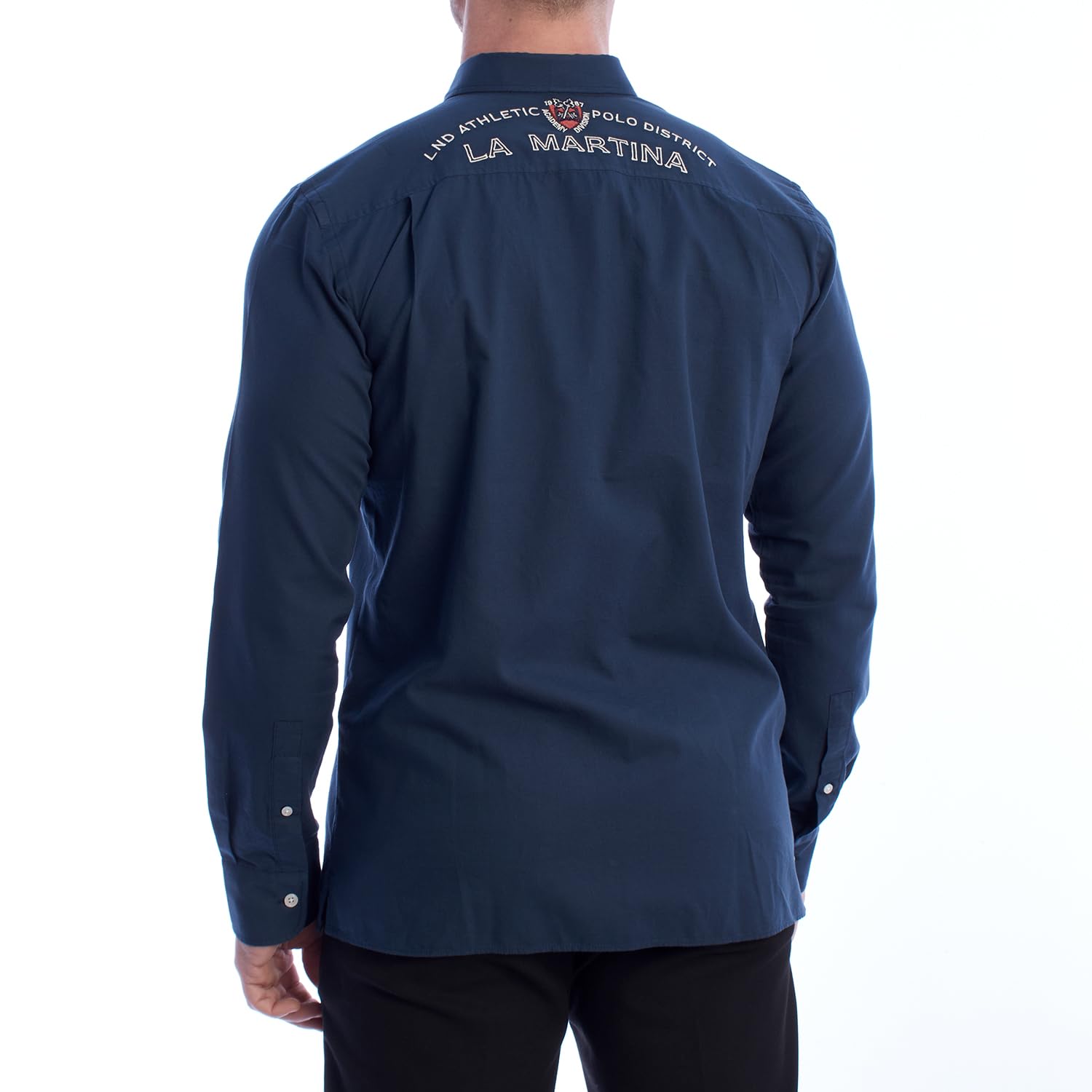 La Martina YMC600-PP666 camicia uomo regular taglia L