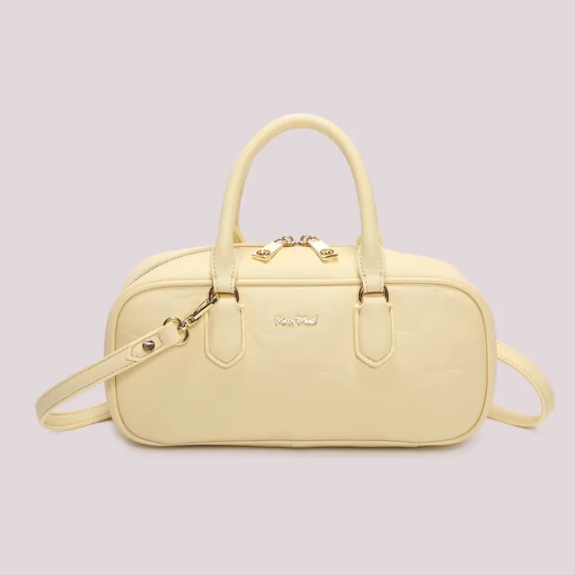 Mimi Mua Borsa Baguette Onda Bianco