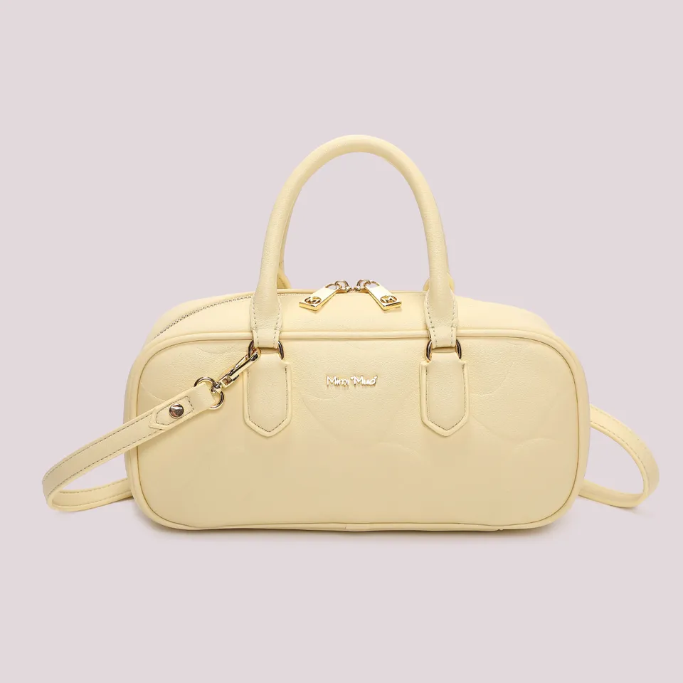 Mimi Mua Borsa Baguette Onda Bianco