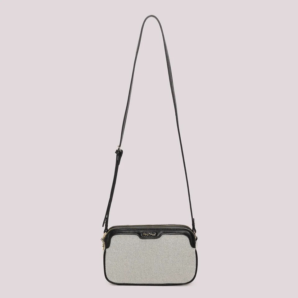 Mimi Mua Canvas Borsa a Tracolla Nero