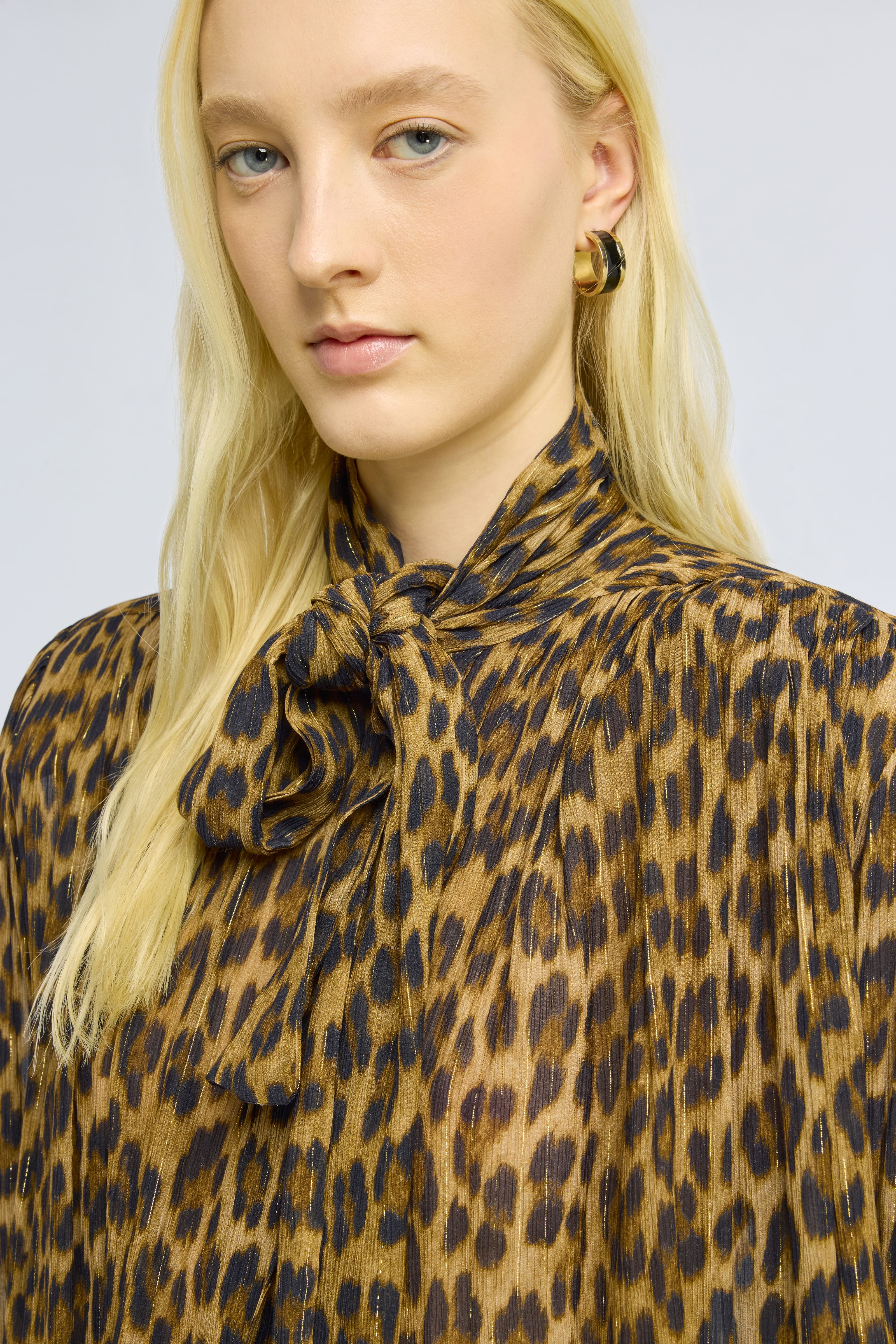 Semicouture Dottie blusa viscosa maculata