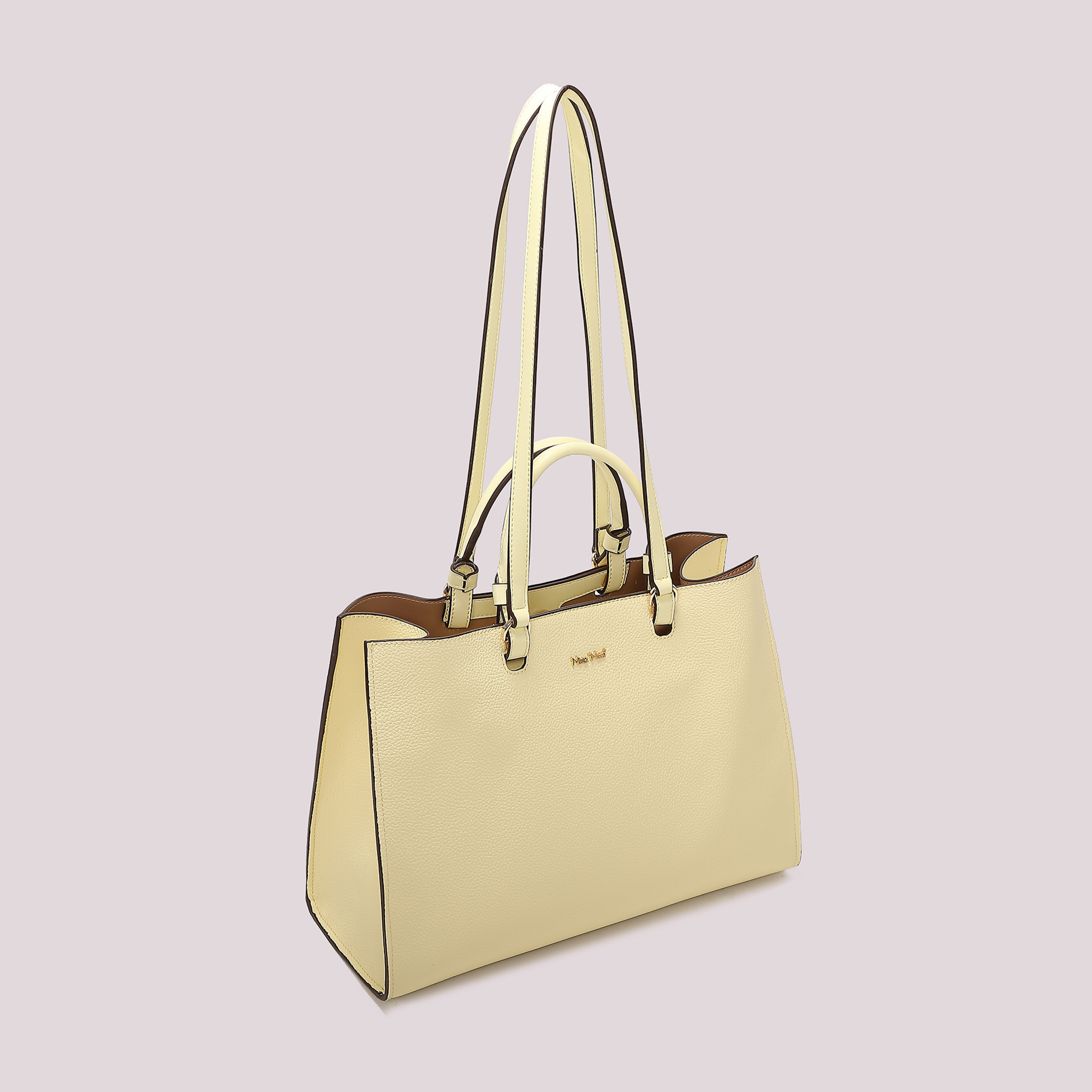 Mimi Mua Basic borsa a spalla nera grande