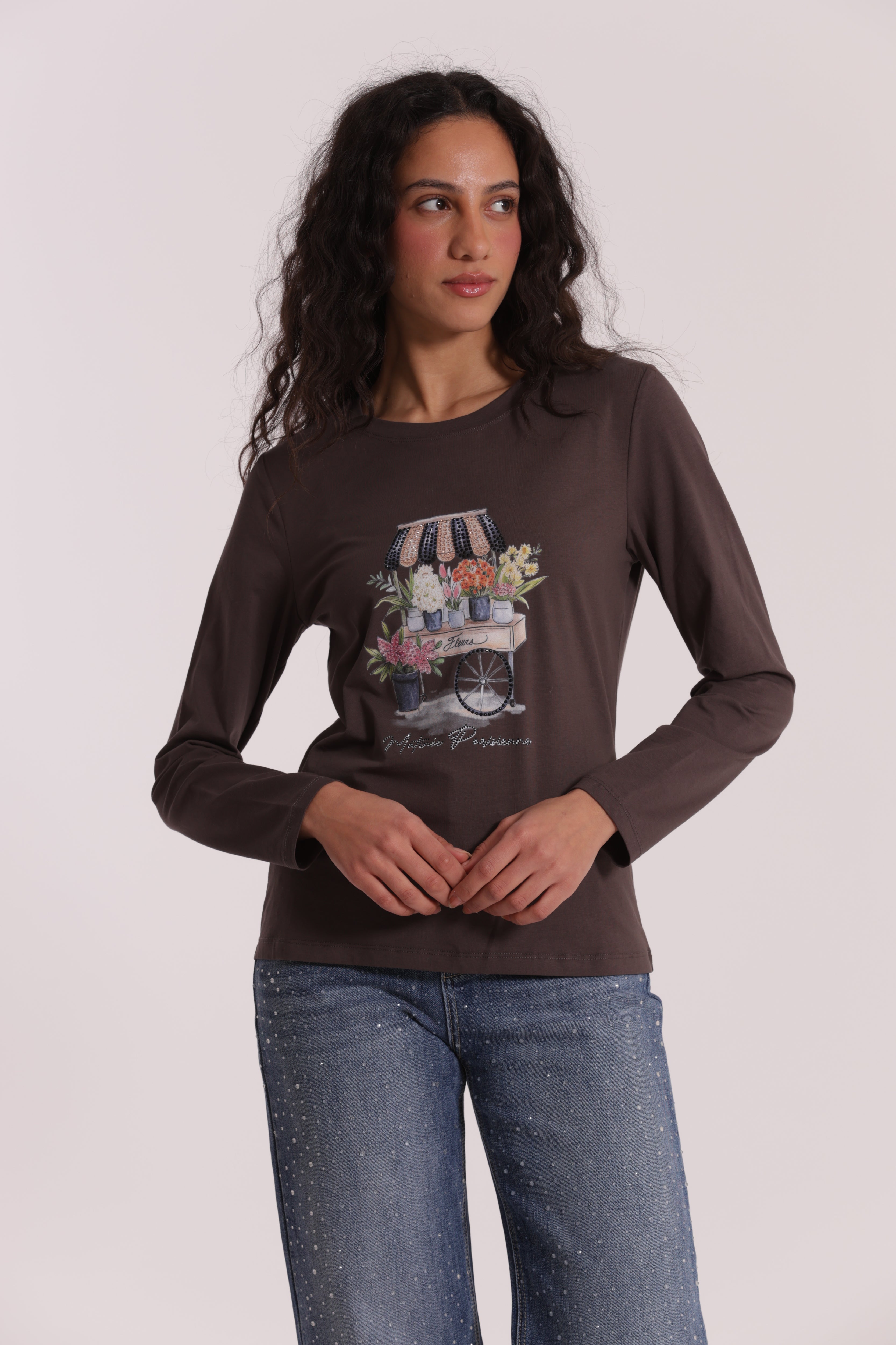 Mimi Mua T-Shirt Matinee Parisienne t-shirt cotone