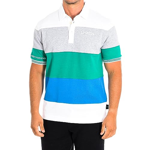 La Martina TMP016-JS303 polo uomo manica corta