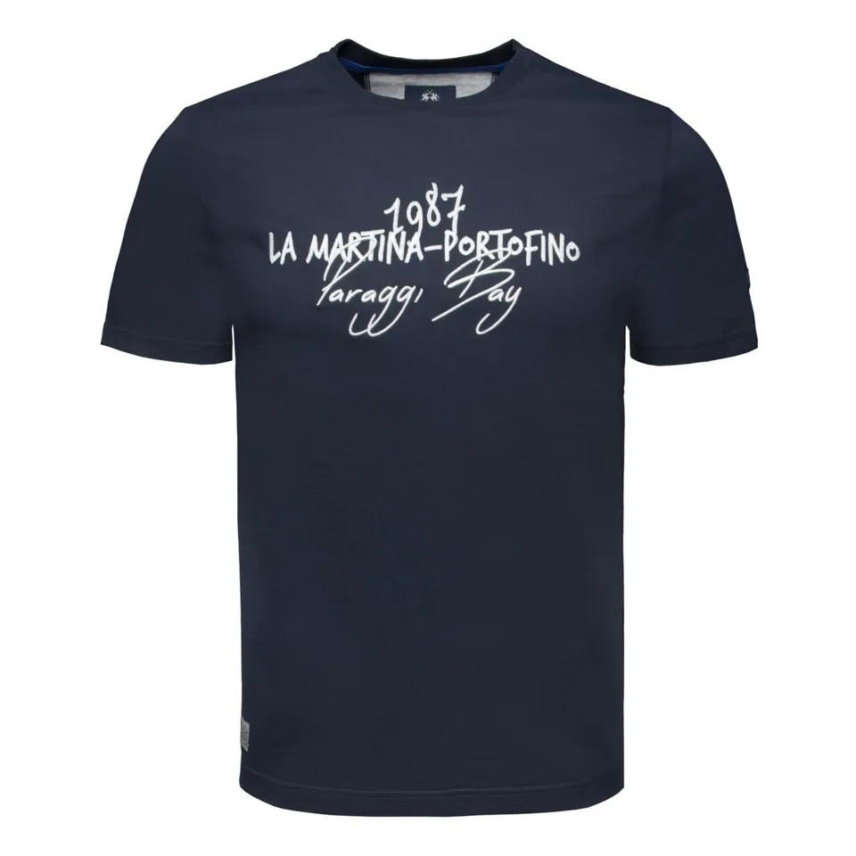 La Martina MAR309 JS206 t-shirt uomo in cotone