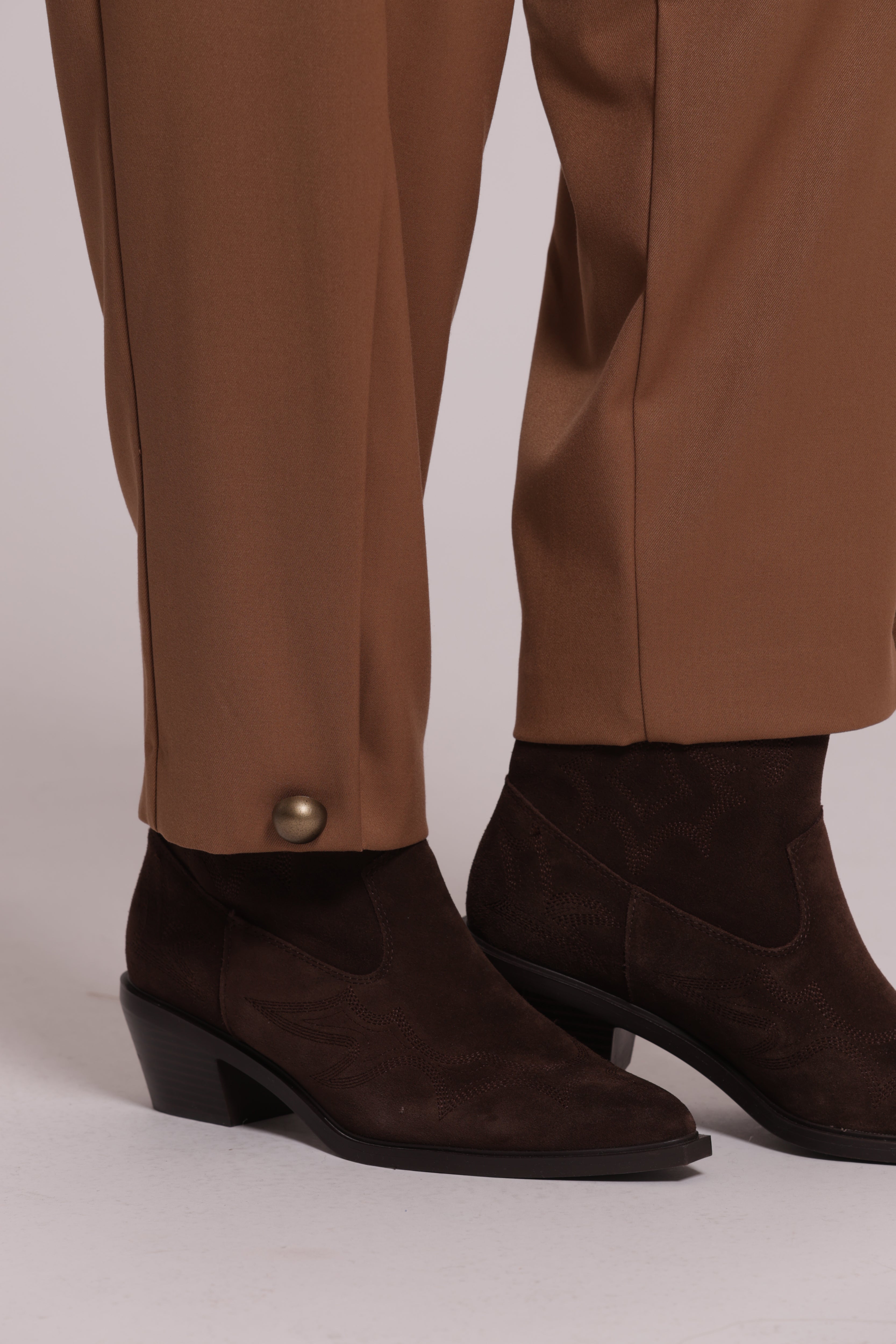 Mimi Mua Vanz pantalone con pinces nero