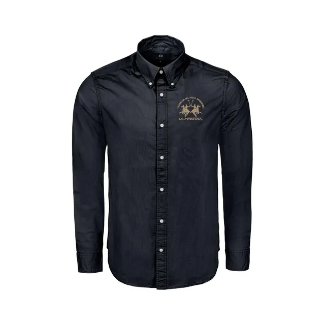 La Martina CCMC01 PP483 camicia uomo cotone