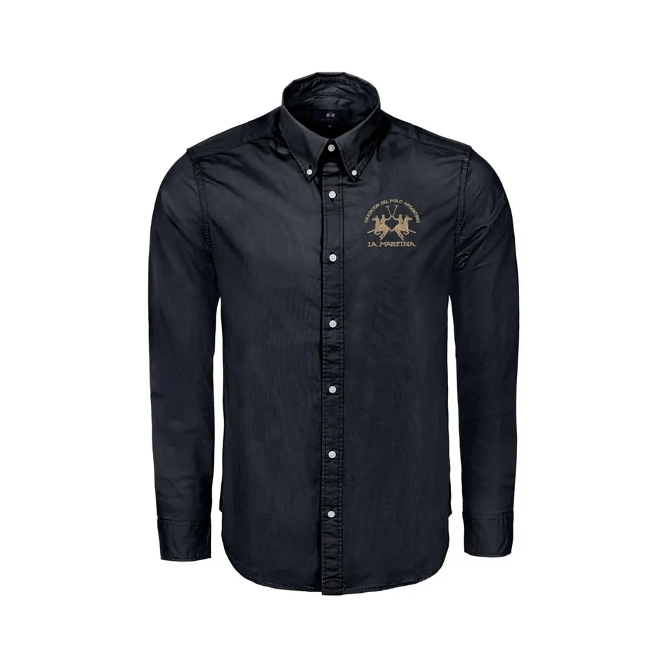 La Martina CCMC01 PP483 camicia uomo cotone