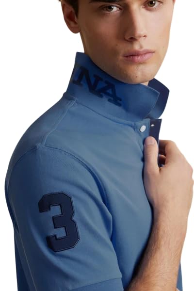 La Martina MCP300 PK001 polo uomo cotone piqué