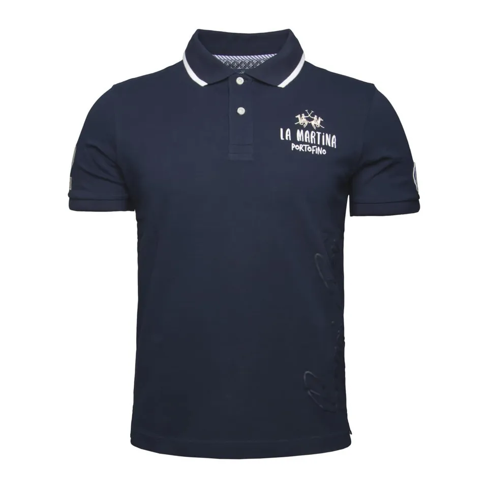 La Martina MAP316 PK031 polo uomo S cotone