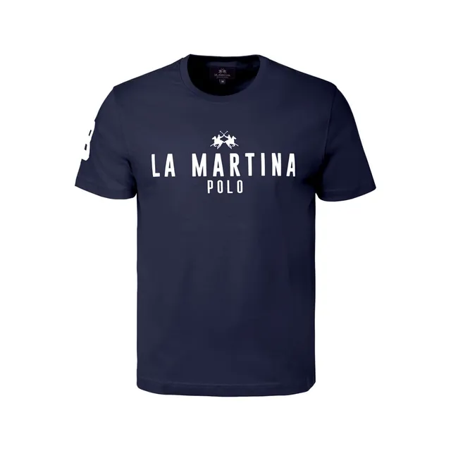 La Martina MCR322 JS388 maglietta uomo puro cotone