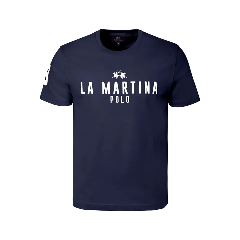 La Martina MCR322 JS388 maglietta uomo puro cotone
