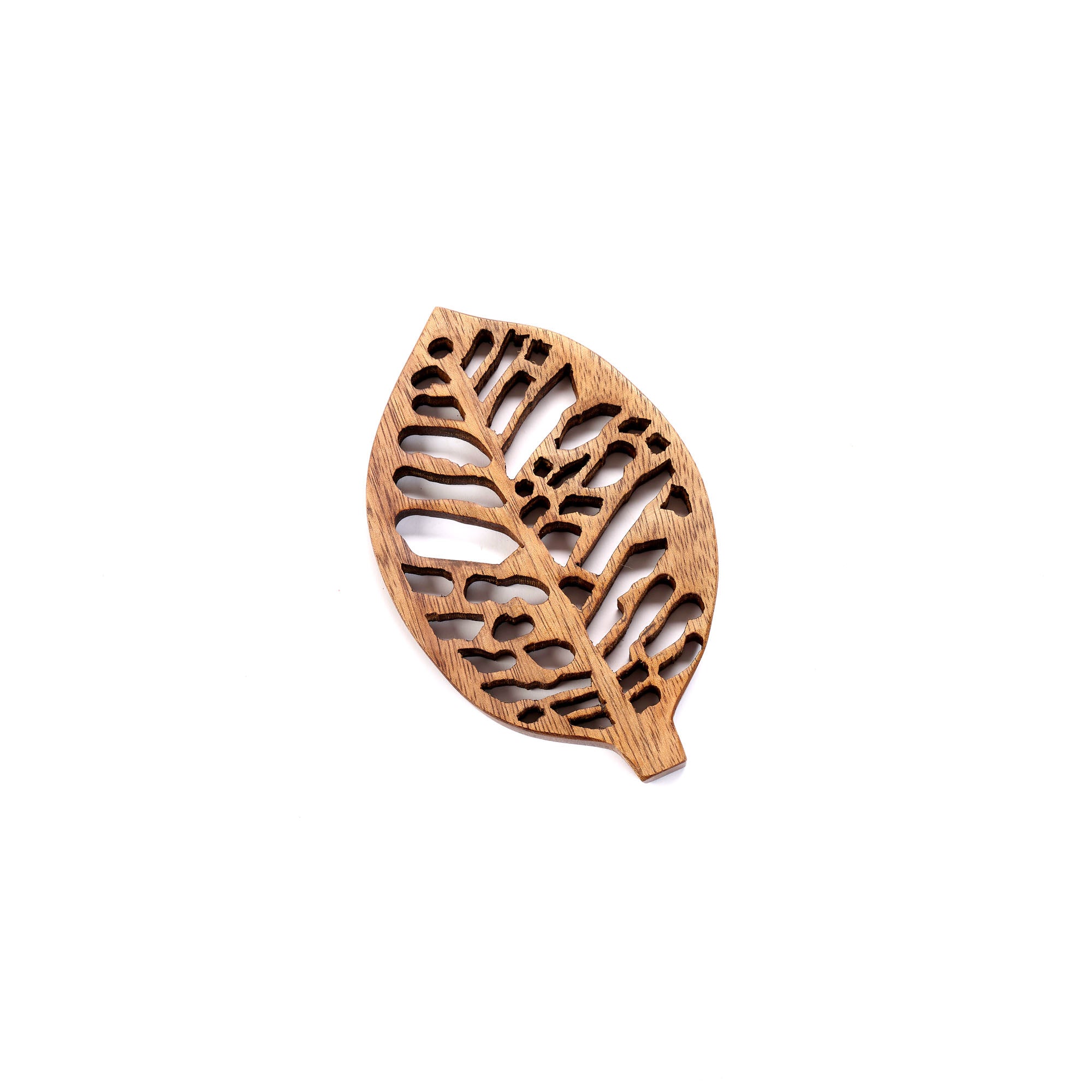 On Earth Cooperative Collection Leaf sottopentola legno naturale set
