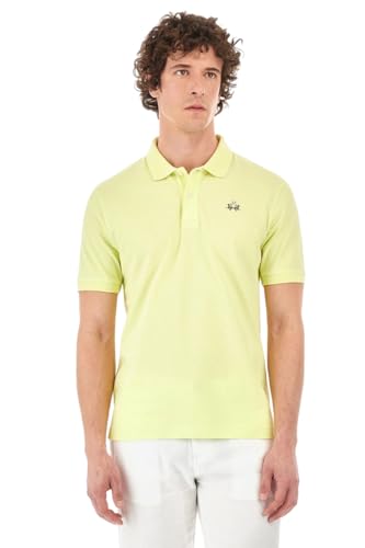 La Martina polo slim fit sunny lime cotone uomo XL
