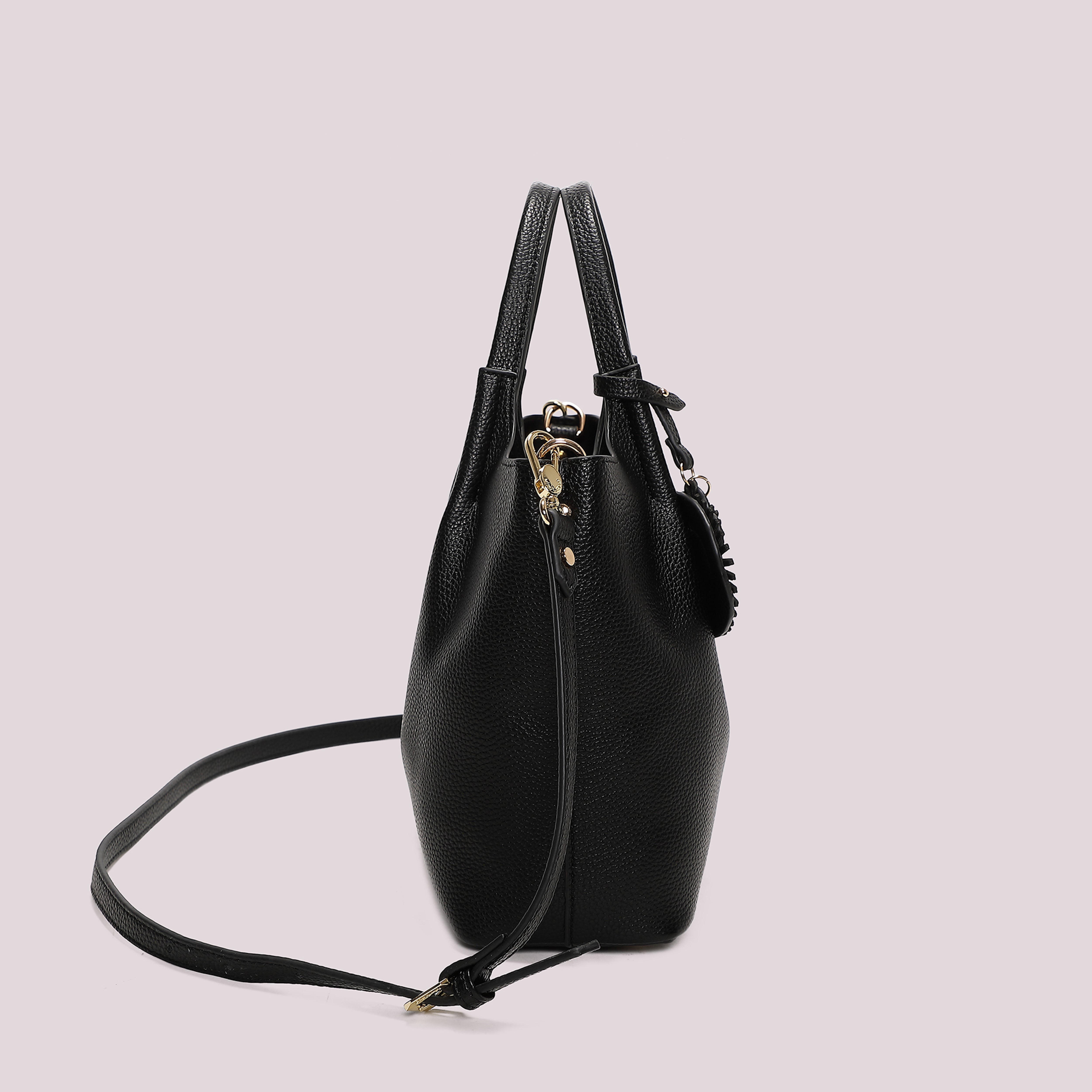 Mimi Mua Borsa a Mano Charm Fiore Bianca