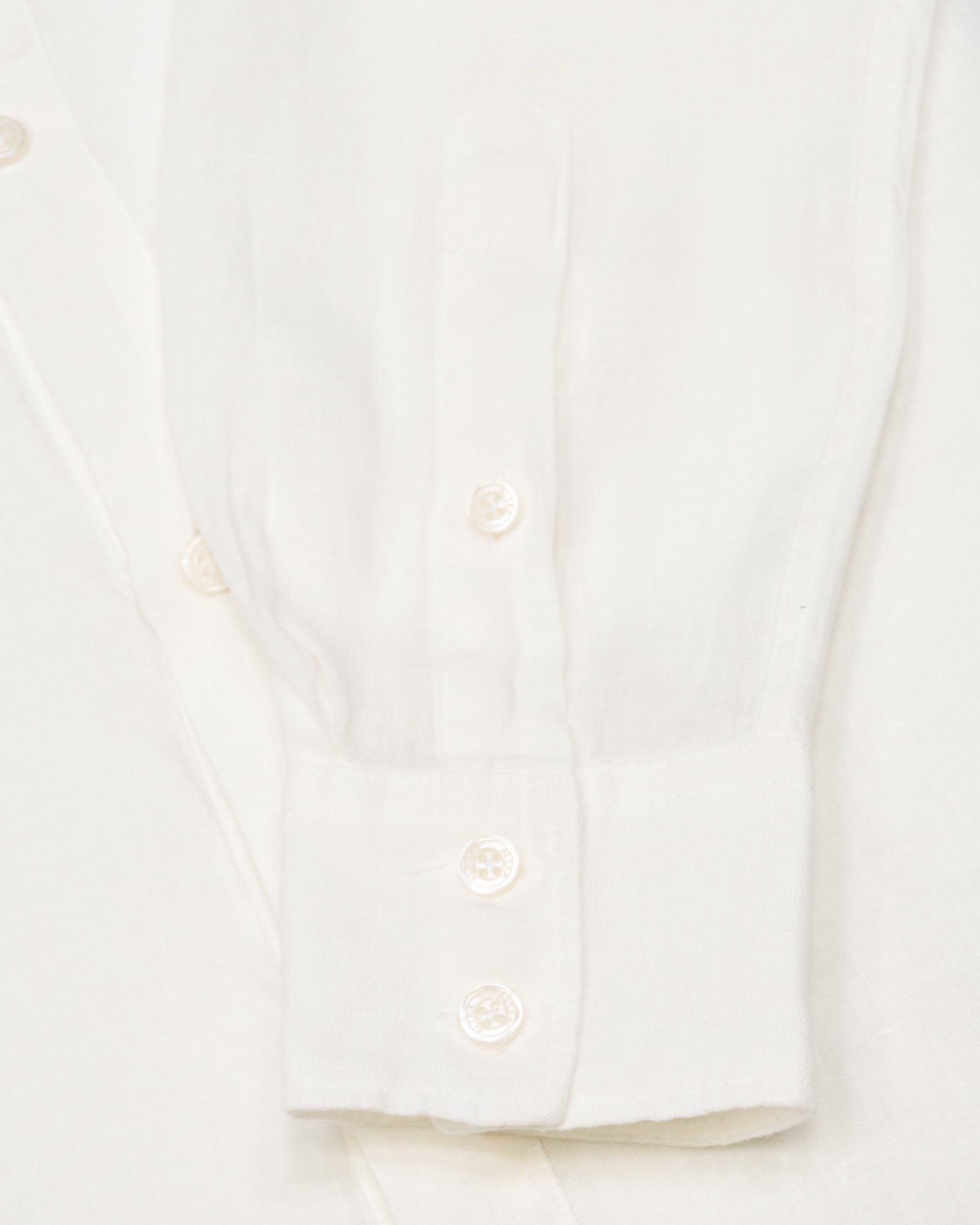 Altea Dallas camicia lino bianco over