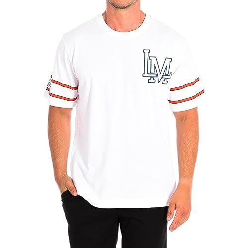 La Martina TMR316-JS206 T-shirt uomo bianca leggera