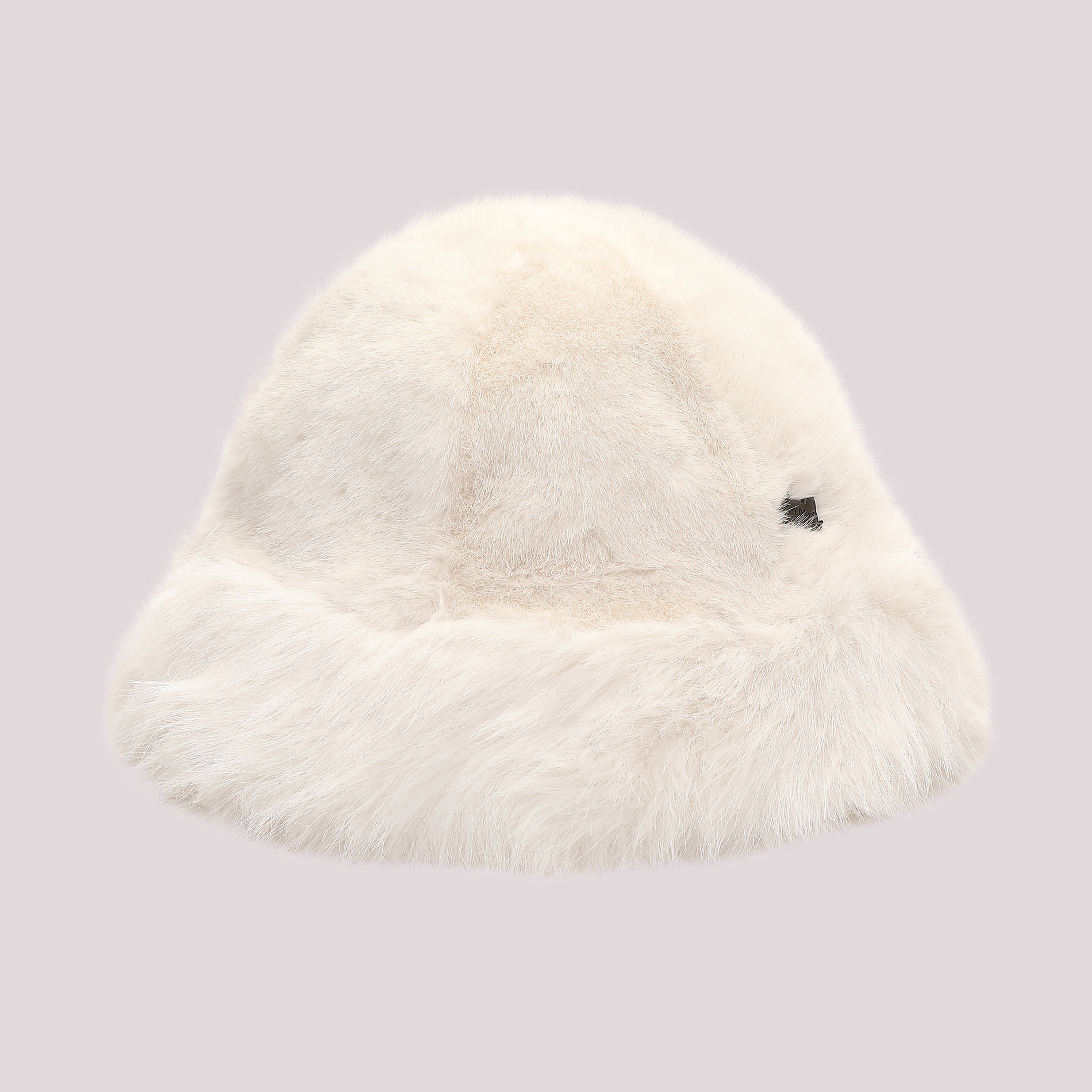 Mimi Mua Cloche Eco Pelliccia Cappello Nero